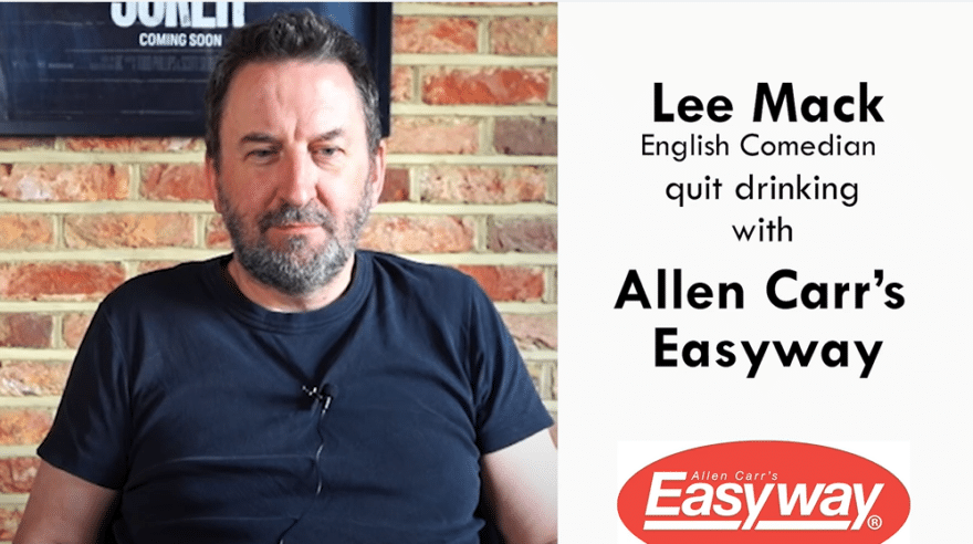 Lee mack quits drinking with allen carrs easyway