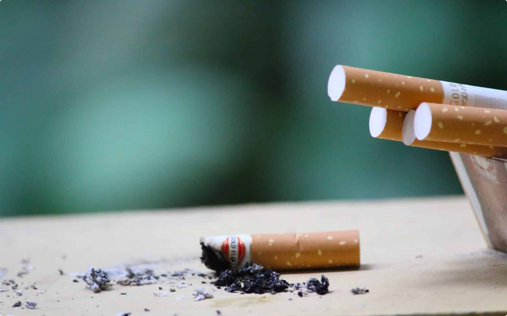 Packet of cigarettes