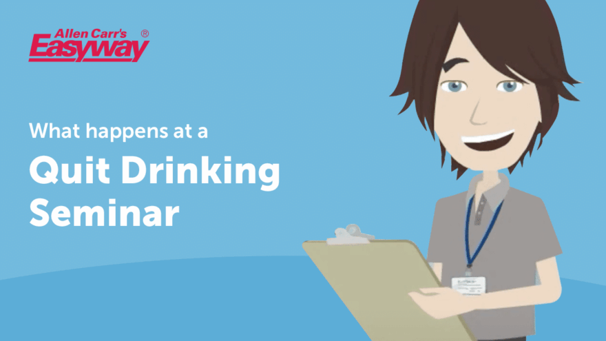 video cover alcohol quit drinking seminar
